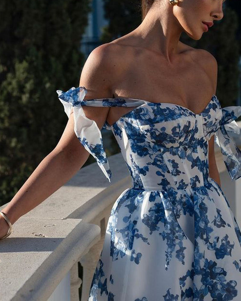 Aeslin | Elegantes Kleid mit Spitzenmuster