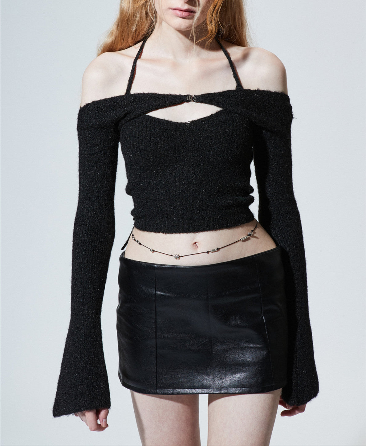 Finella | Zweiteiliger Blusen-Strickanzug