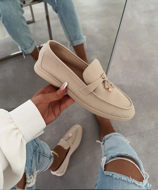 Evelin | Klassische Beige Schuhe