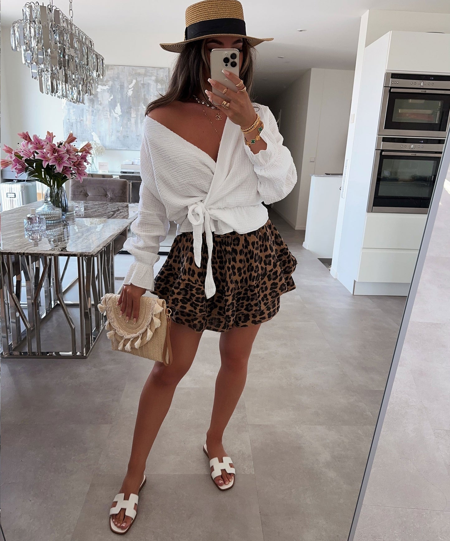 Hyuhan | Bluse Weiß