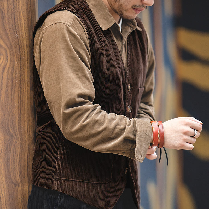 Sheene | Vintage Kord Revers Jacke