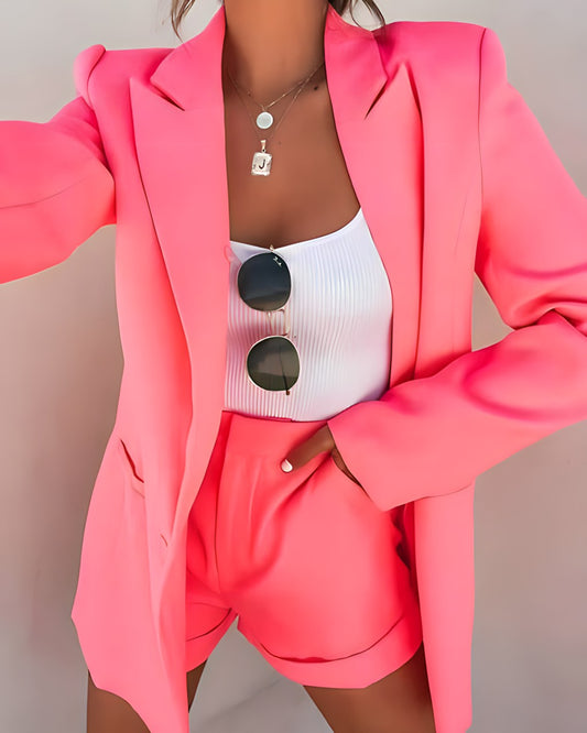 Fatima | Set mit Blazer und Shorts