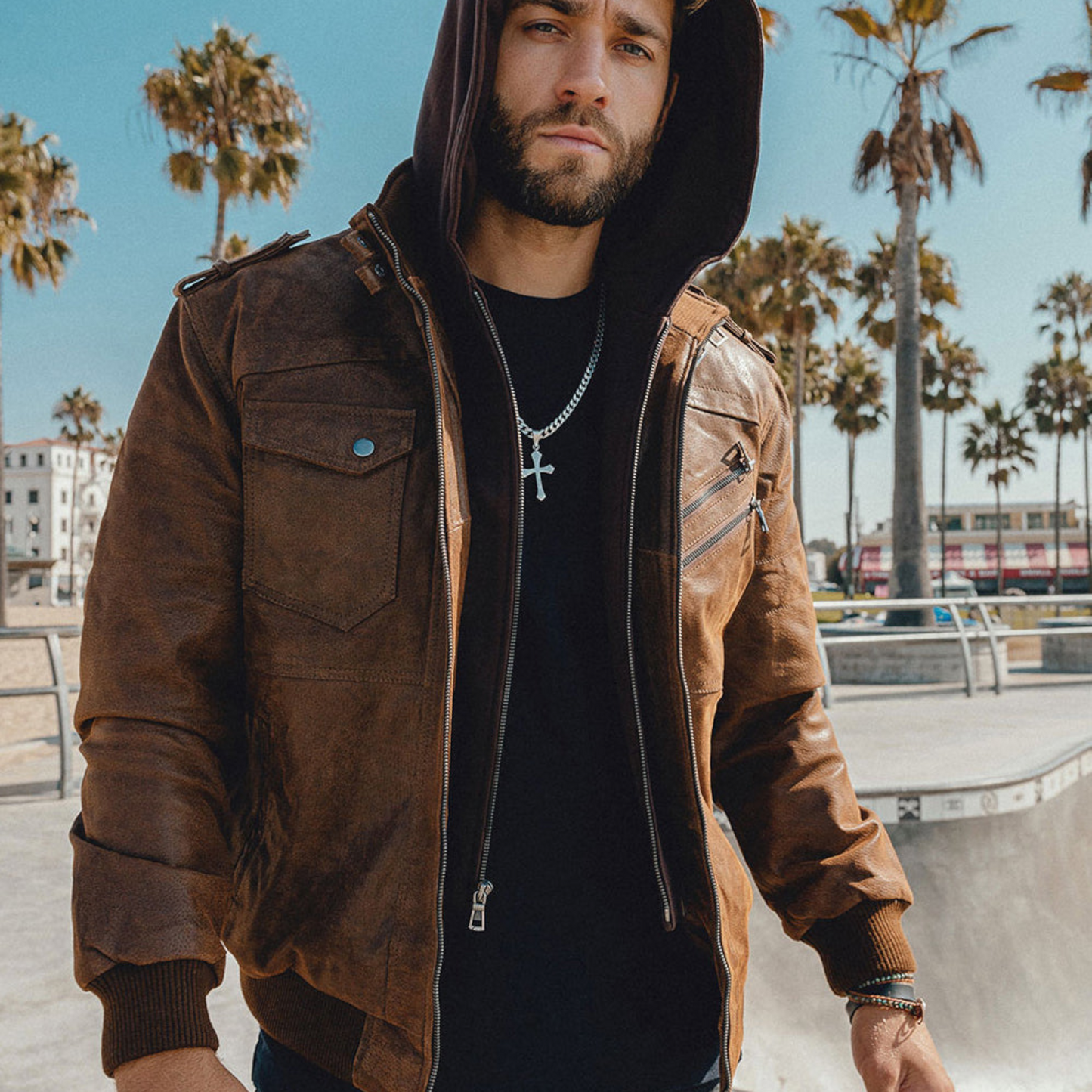 Klass | Klassische Jacke Braun – Victor