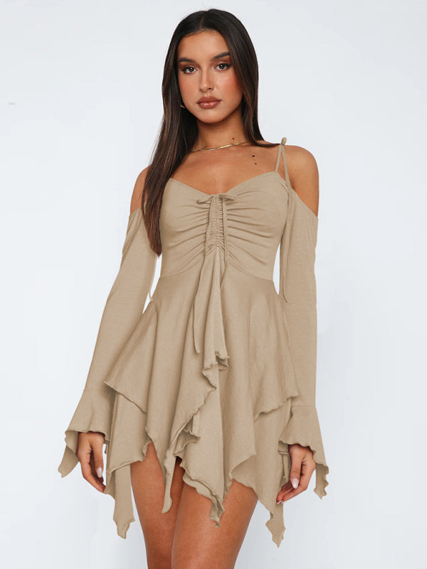 Lucile | Gelaagtes Minikleid