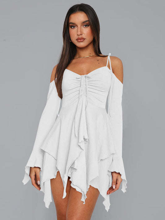 Lucile | Gelaagtes Minikleid