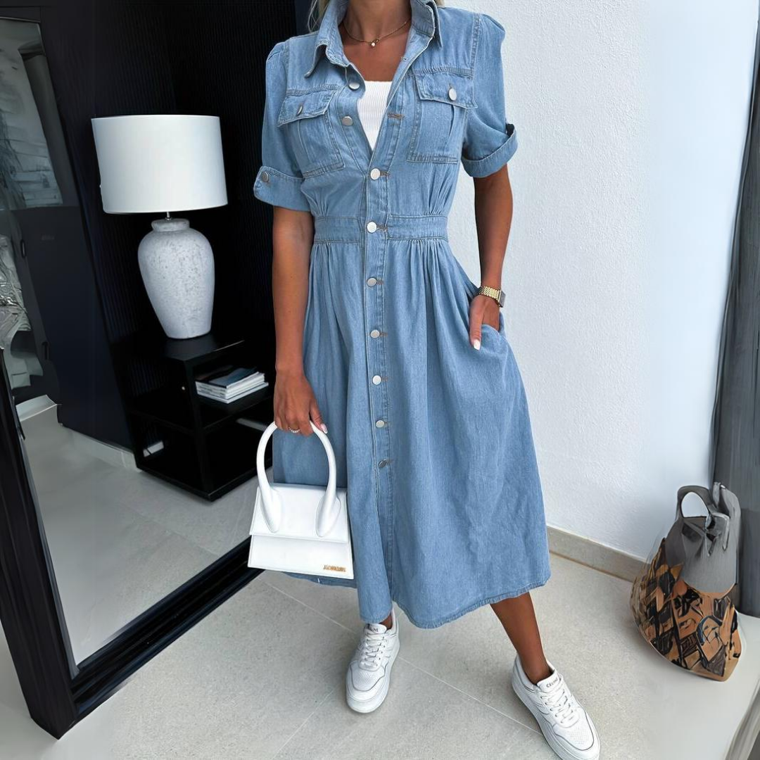 Raina  | Chic Denim Dress Affair