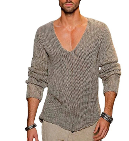 Uvia | Trui mit langen Ärmeln und lockerer Passform  Produktbeschreibung: