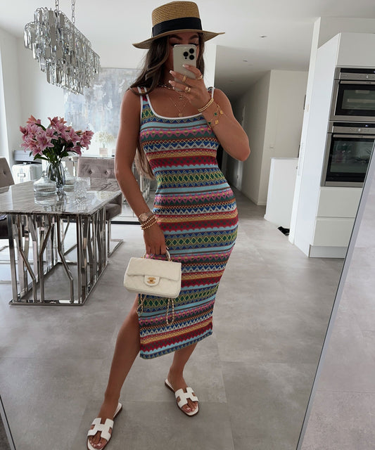 Nerie | Buntes Kleid