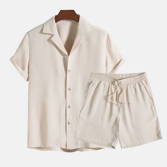 Jennifer - Herren Sommer-Set mit Poloshirt und Shorts