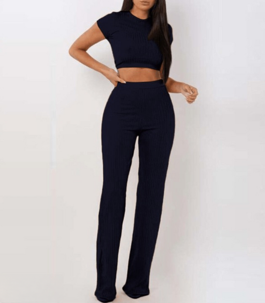 Franzzy | Top- und Hosen-Set mit kurzen Ärmeln