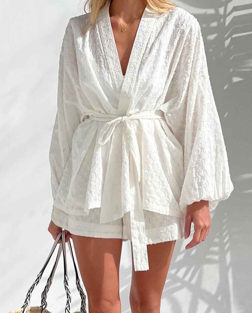 Greta  |  Kimono mit Shorts