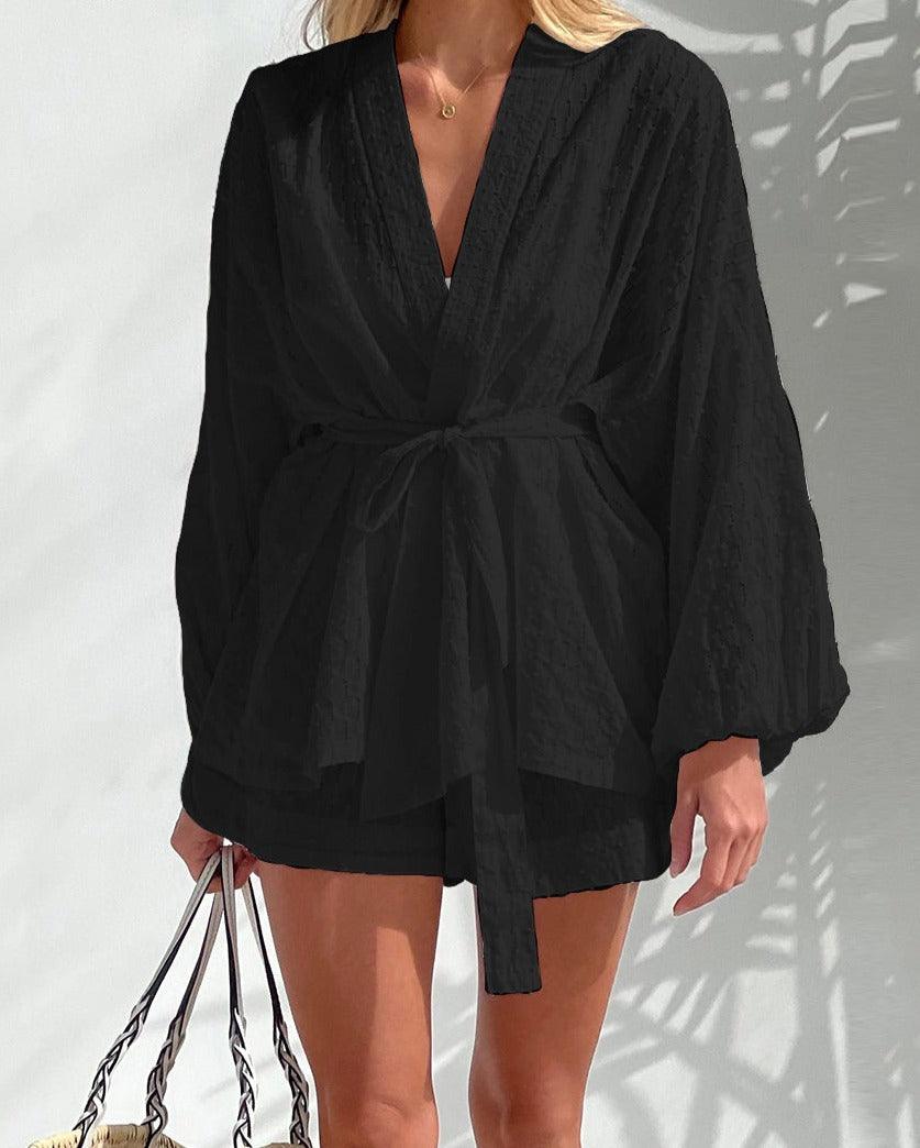 Greta  |  Kimono mit Shorts