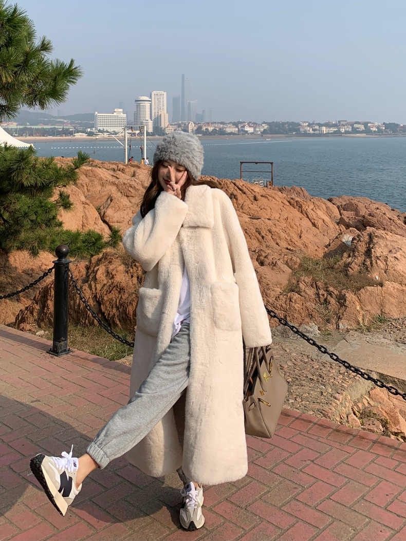 Cotton | Jacke aus verdicktem Lammfell