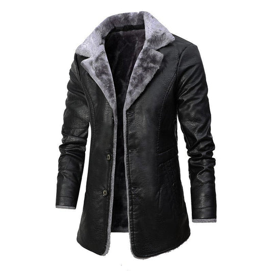 Ganter | Eleganter Wintermantel Schwarz