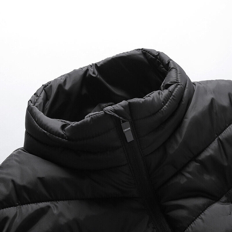 Kosh | Beheizte gesteppte Pufferweste mit Stehkragen