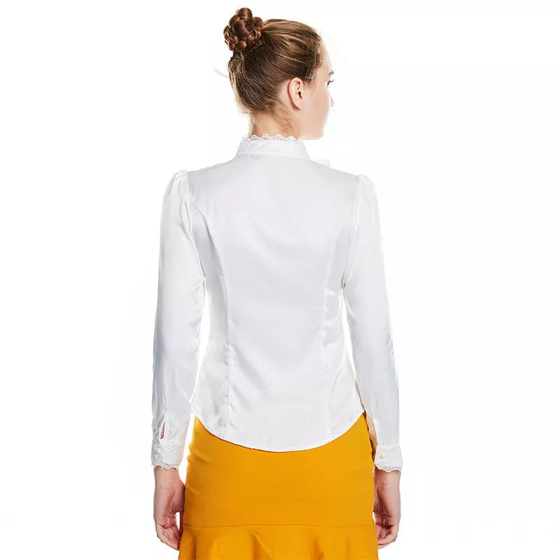 Sakura - Gerüschte Bluse