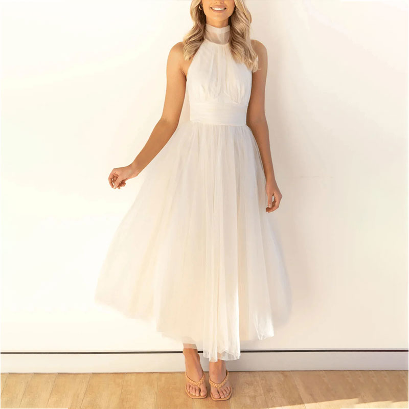 Loisa | Bequemes ärmelloses Maxikleid