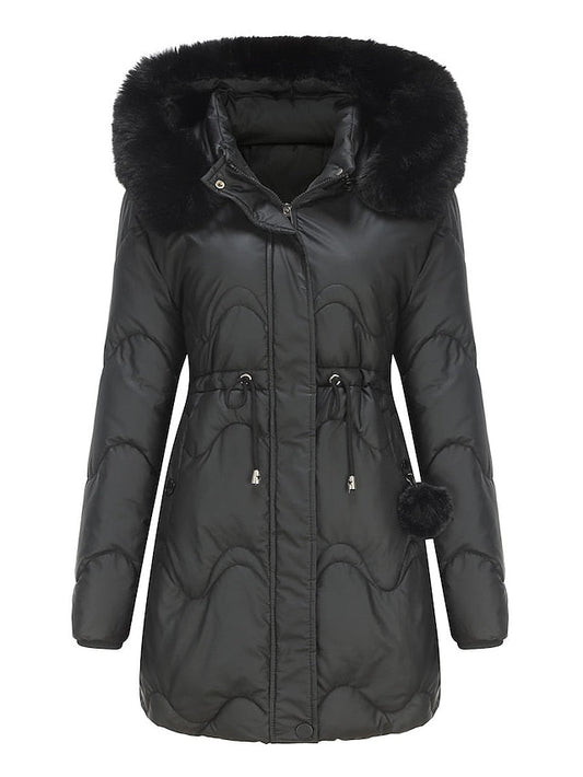 Geff | Elegante gefütterte Damen Winterjacke