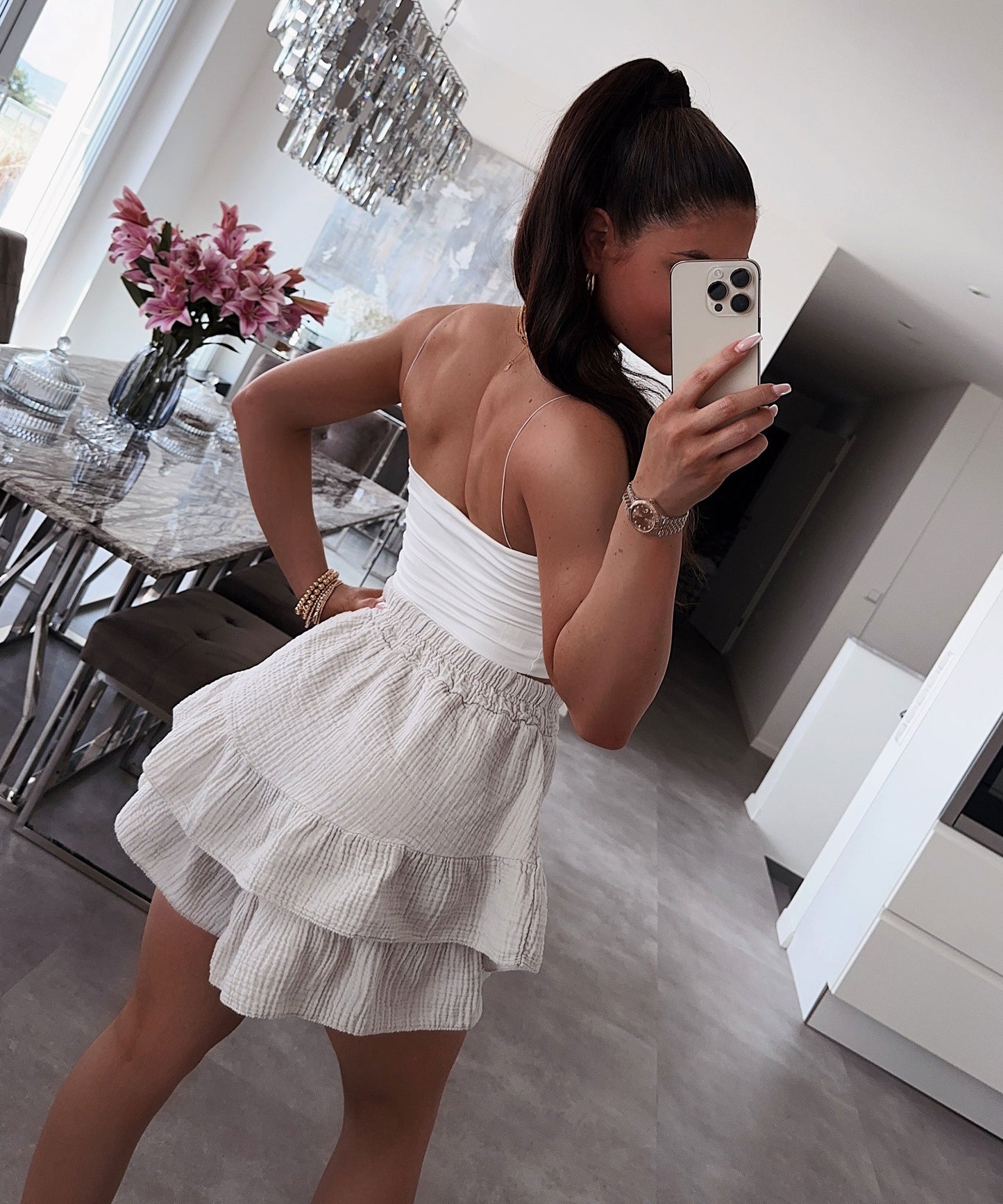 Rayna | Hosenrock Weiß