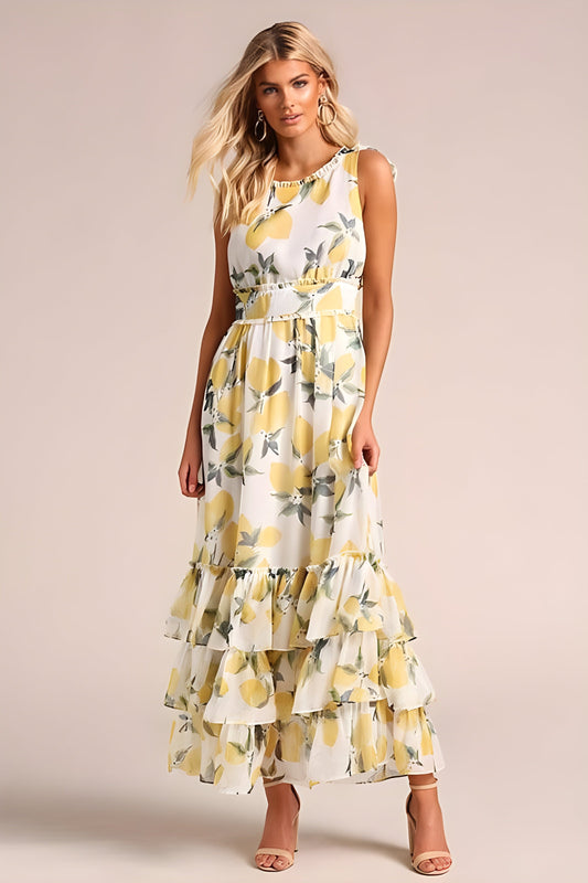 Noeimie - Maxi-Kleid mit lässigem Print